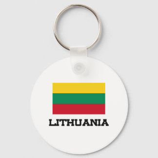 Lithuania Flag Key Ring