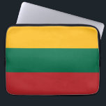Lithuania flag laptop sleeve<br><div class="desc">An ideal gift for all those who are patriotic of their country!</div>