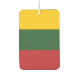 Lithuania Flag, Lithuanian Country Patriotic Pride Car Air Freshener