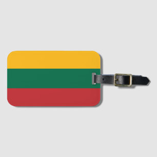 Lithuania Flag Luggage Tag