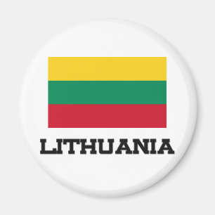 Lithuania Flag Magnet