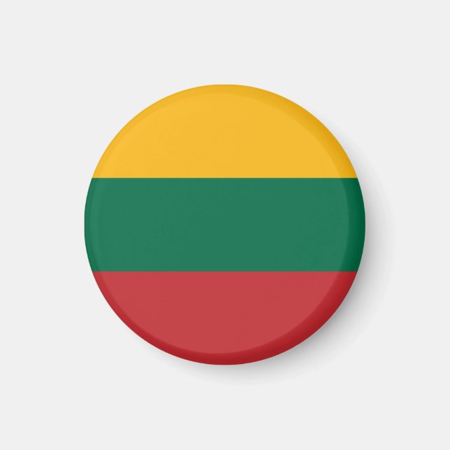 Lithuania Flag Magnet (Front)