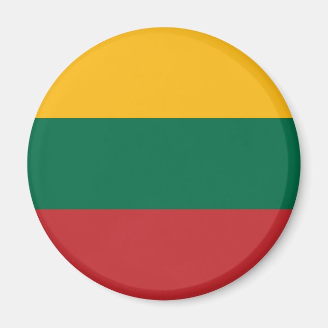 Lithuania Flag Magnet (Front)