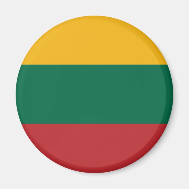 Lithuania flag magnet (Front)