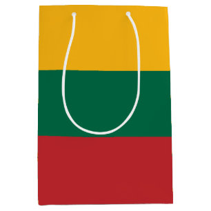 Lithuania flag medium gift bag