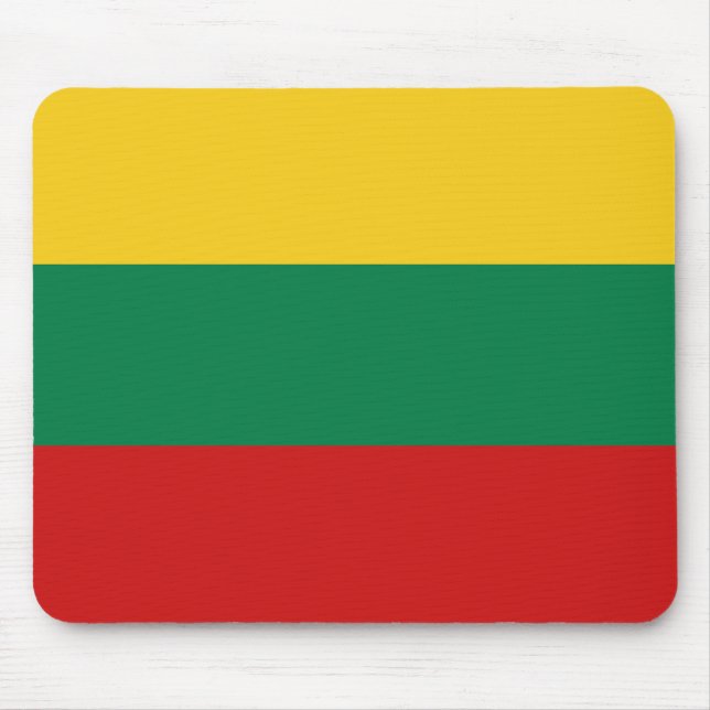 Lithuania Flag Mousepad (Front)