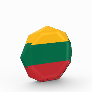 Lithuania flag photo block