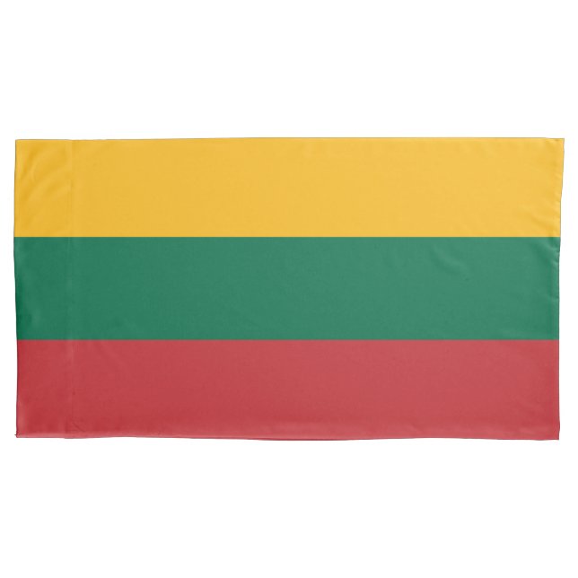 Lithuania flag pillowcase (Front)