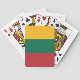 Lithuania Flag Playing Cards