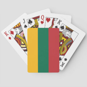 Lithuania Flag Playing Cards
