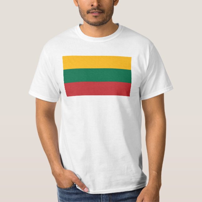 Lithuania Flag T-Shirt (Front)
