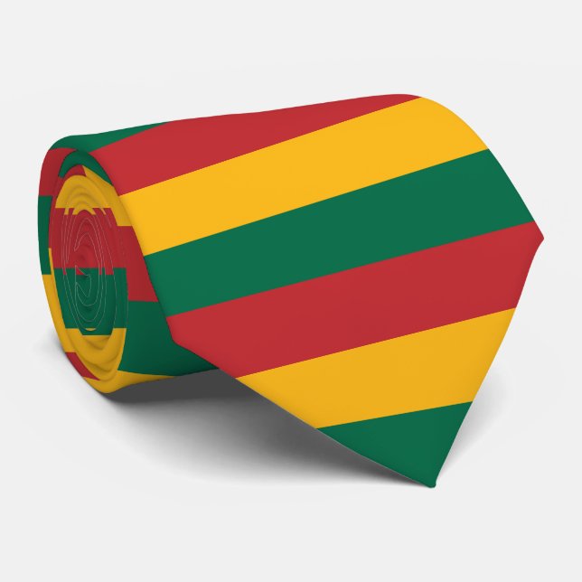 Lithuania Flag Tie (Rolled)