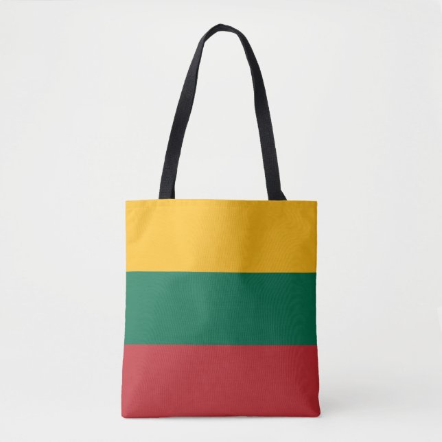 Lithuania Flag Tote Bag (Front)