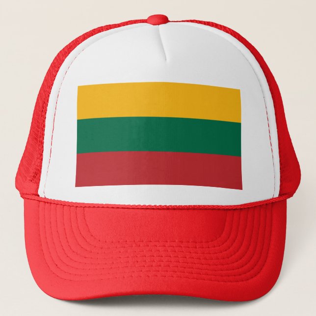 Lithuania Flag Trucker Hat (Front)