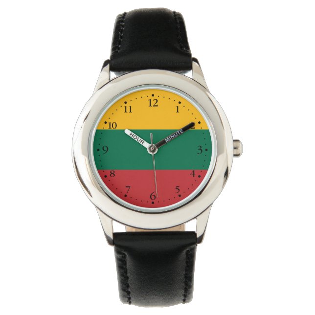Lithuania Flag Watch (Front)