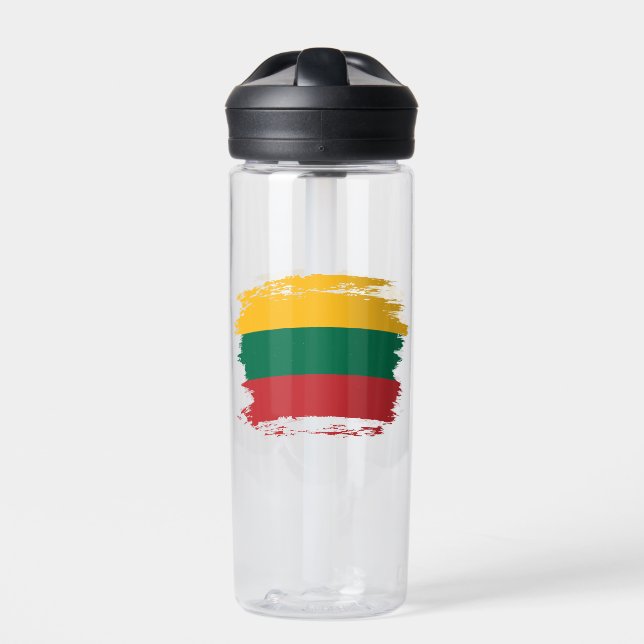 Lithuania flag water bottle (Front)