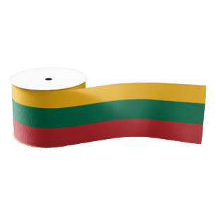 Lithuania Grosgrain Ribbon