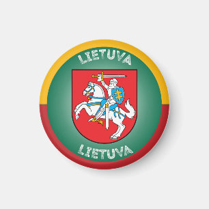 Lithuania Heritage Emblem Magnet