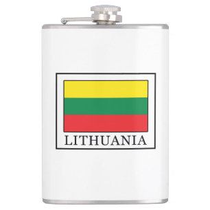 Lithuania Hip Flask