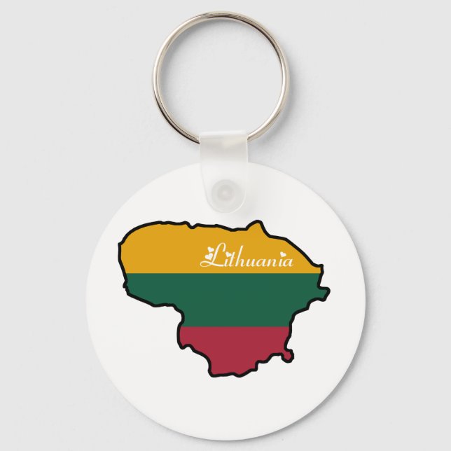 Lithuania Keychain (Front)
