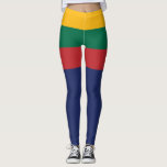 Lithuania Leggings<br><div class="desc">Lithuania flag</div>