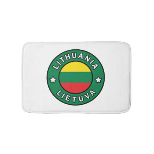 Lithuania Lietuva Bath Mat