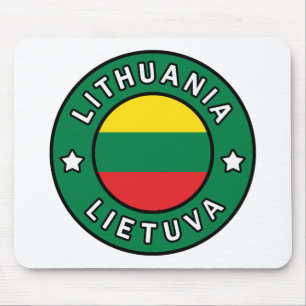 Lithuania Lietuva Mouse Mat
