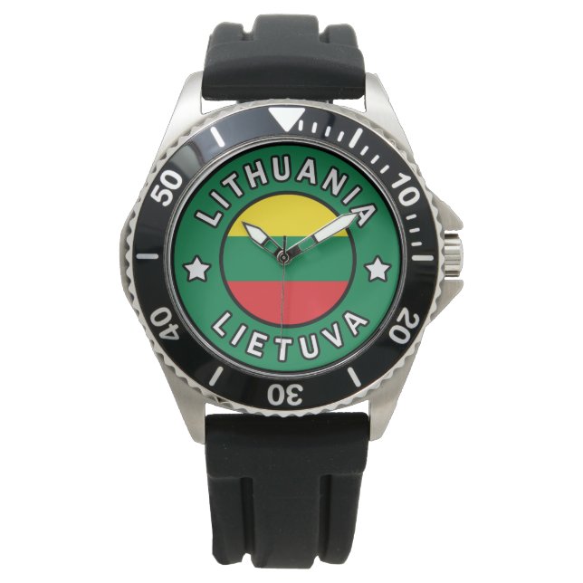 Lithuania Lietuva Watch (Front)