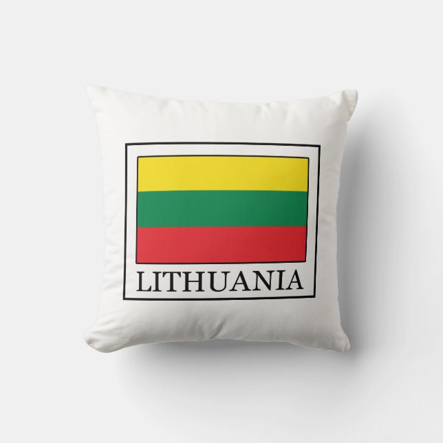Lithuania pillow (Front)