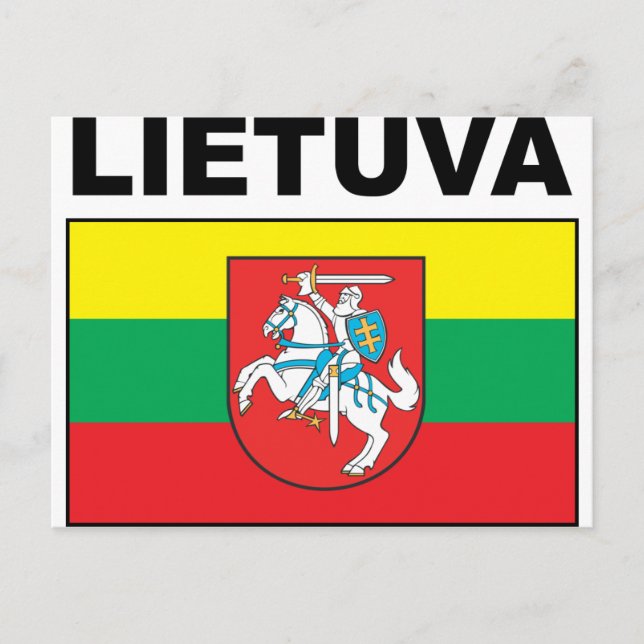 Lithuania Postcard (Front)