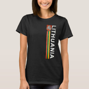 Lithuania Retro Sports Lithuanian Soccer Pride Te T-Shirt