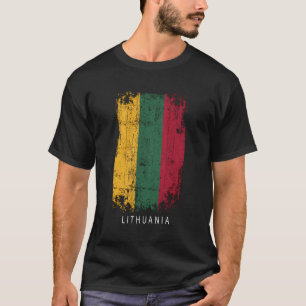 Lithuania Souvenir Design - Country Flag Lithuania T-Shirt
