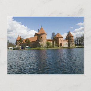 Lithuania, Trakai. Island Castle 3 Postcard