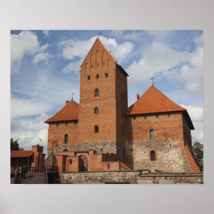 Lithuania, Trakai, Trakai Historical National 3 Poster