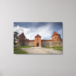 Lithuania, Trakai, Trakai Historical National 4 Canvas Print