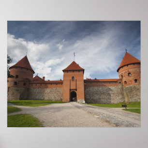 Lithuania, Trakai, Trakai Historical National 4 Poster