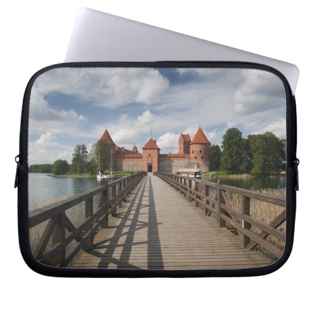 Lithuania, Trakai, Trakai Historical National Laptop Sleeve (Front)