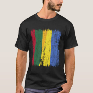 Lithuania Ukraine Half Flag Lithuanian Ukrainian H T-Shirt