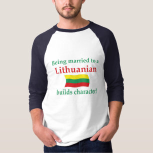 Lithuanian Builds Character T-Shirt