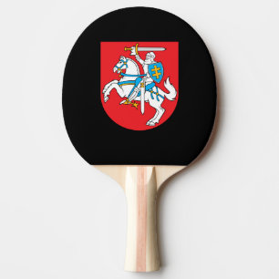 Lithuanian coat of arms ping pong paddle