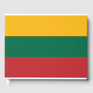 Lithuanian Flag Guest Book