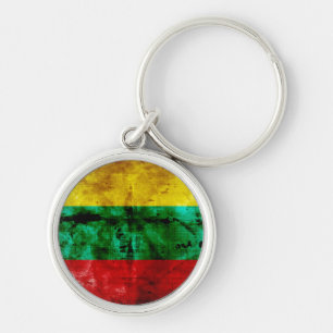 Lithuanian Flag Key Ring