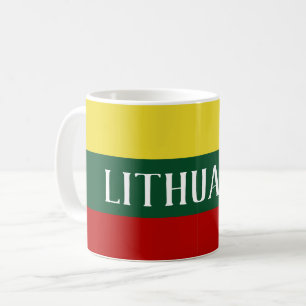 Lithuanian Flag Lithuania Coffee Mug
