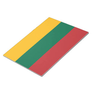 Lithuanian Flag Notepad