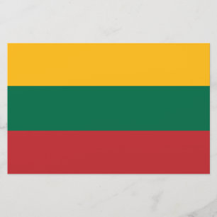 Lithuanian Flag Stationery