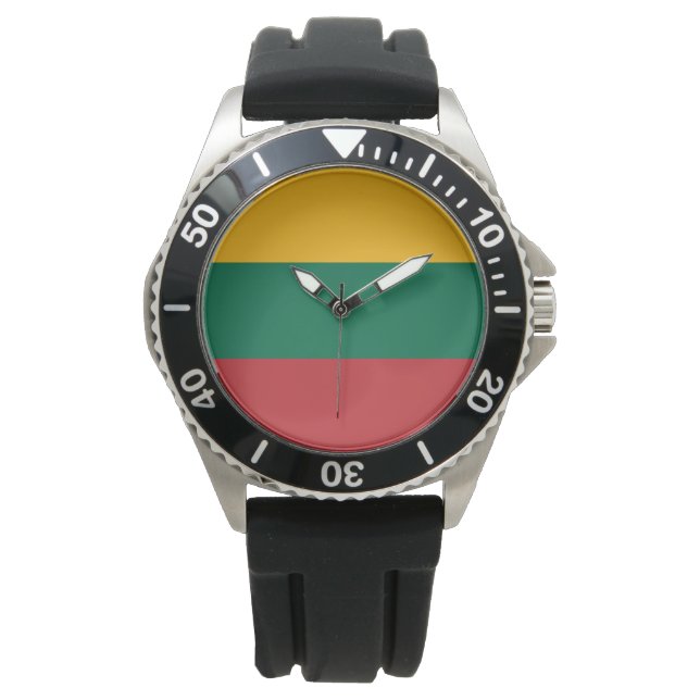 Lithuanian Flag Watch (Front)
