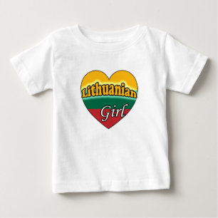 Lithuanian Girl Baby T-Shirt