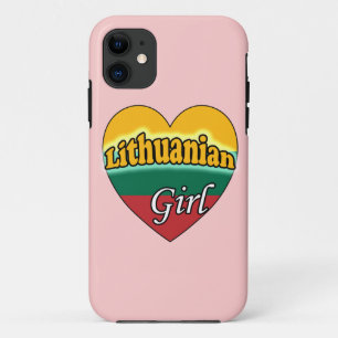 Lithuanian Girl iPhone 11 Case