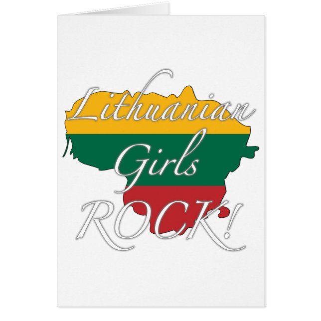 Lithuanian Girls Rock! (Front)