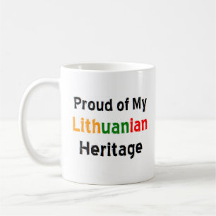 lithuanian heritage coffee mug